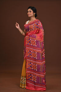 Tussar Dye Lambani Saree
