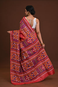 Tussar Dye Lambani Saree