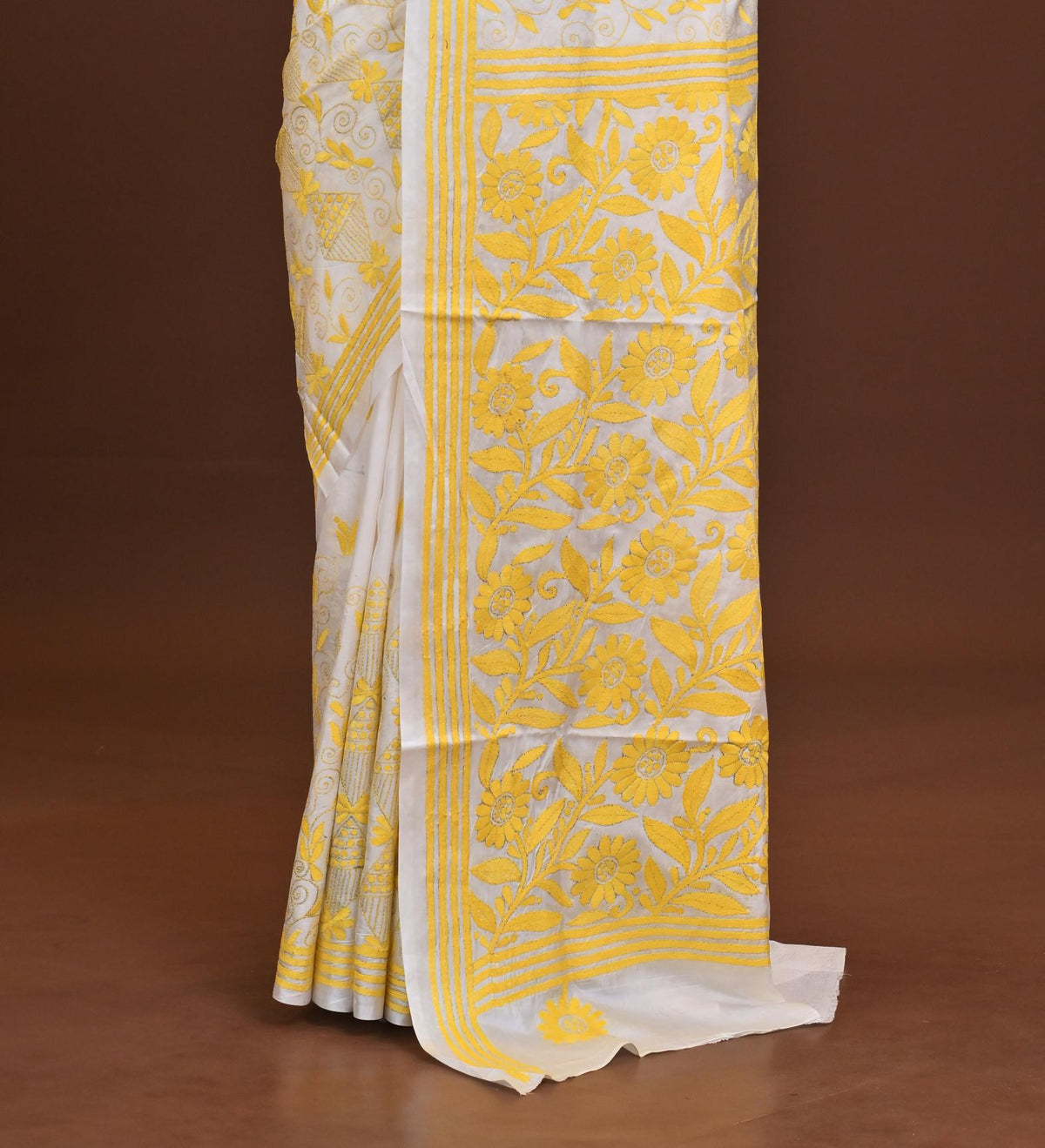 Blended Silk Kantha Saree
