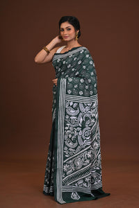 Blended Silk Kantha Saree