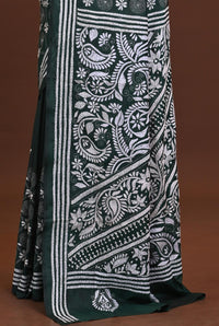 Blended Silk Kantha Saree