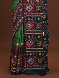 Tussar Dye Lambani Saree