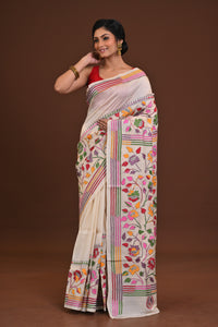 Pure Silk Kantha Saree
