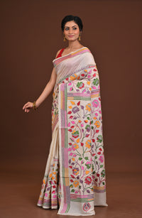 Pure Silk Kantha Saree