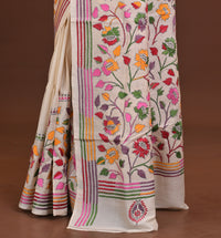 Pure Silk Kantha Saree