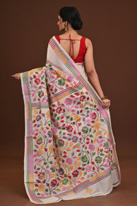 Pure Silk Kantha Saree