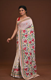 Pure Silk Kantha Saree