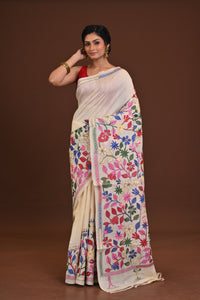 Pure Silk Kantha Saree