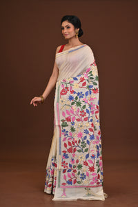 Pure Silk Kantha Saree