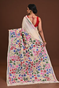 Pure Silk Kantha Saree