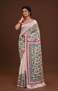 Pure Silk Kantha Saree
