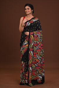 Pure Silk Kantha Saree