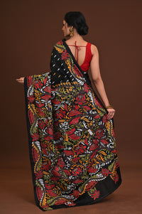 Pure Silk Kantha Saree