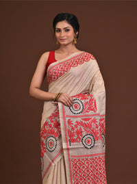 Pure Silk Kantha Saree