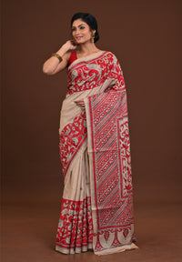Pure Silk Kantha Saree