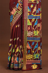 Blended Silk Kantha Saree