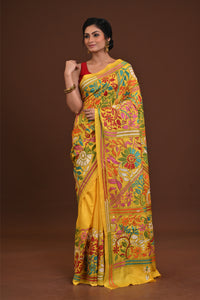 Pure Silk Kantha Saree