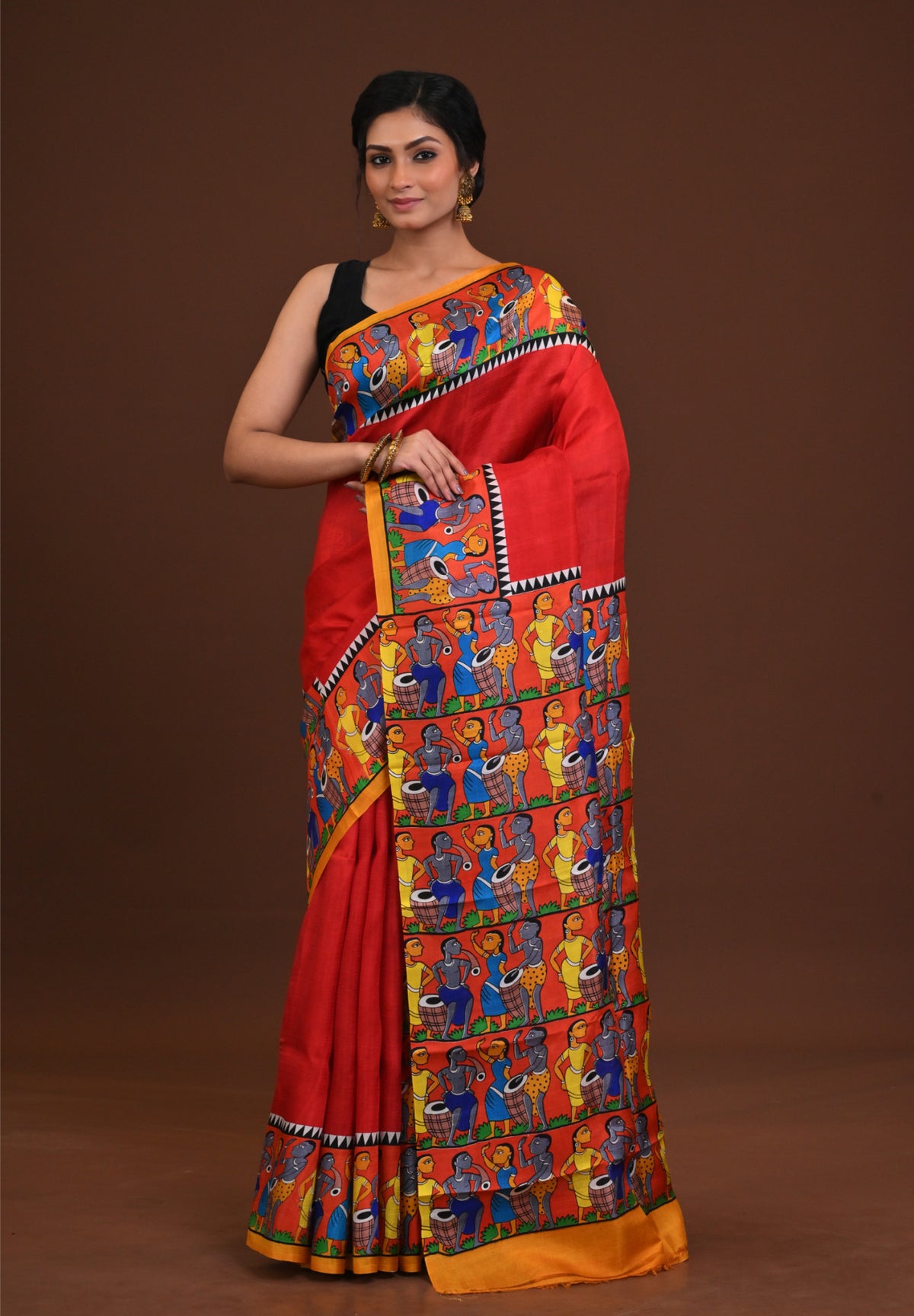 Handloom Silk Potochitra Saree