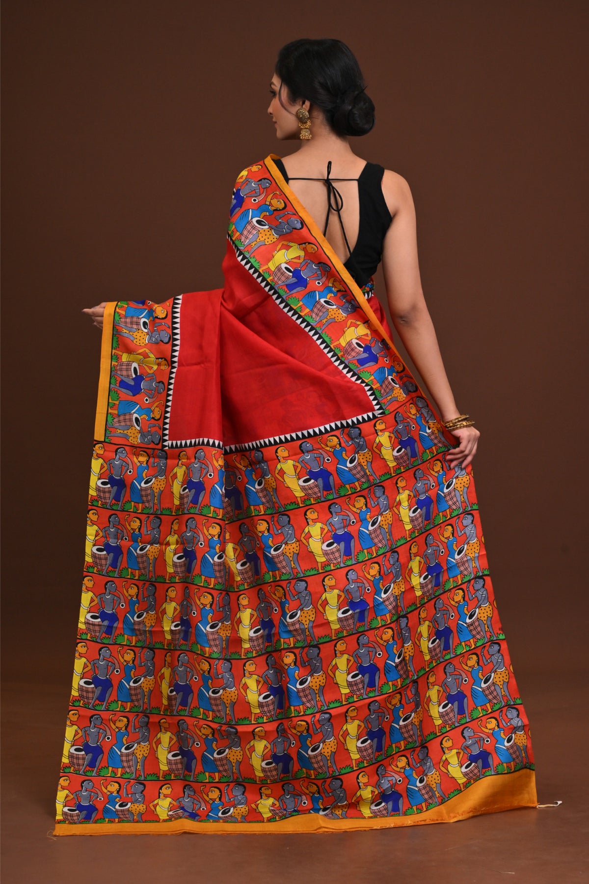 Handloom Silk Potochitra Saree