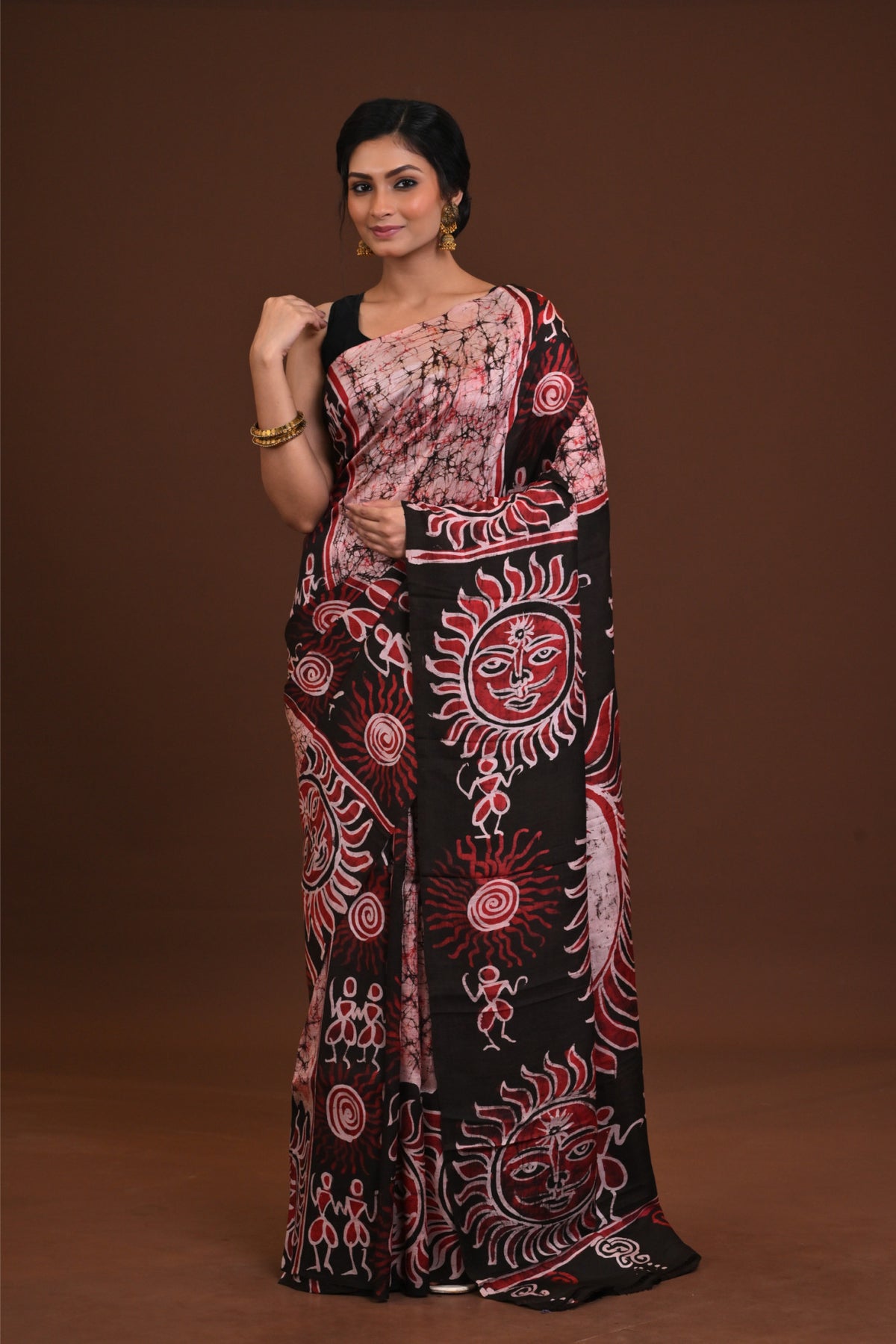DTBP Silk Batik saree