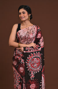 DTBP Silk Batik saree