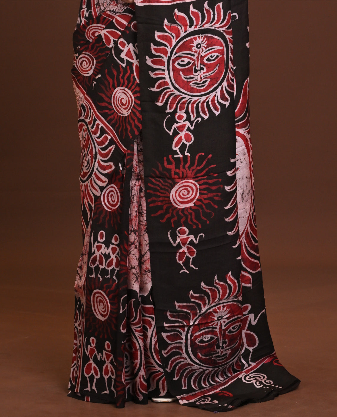 DTBP Silk Batik saree