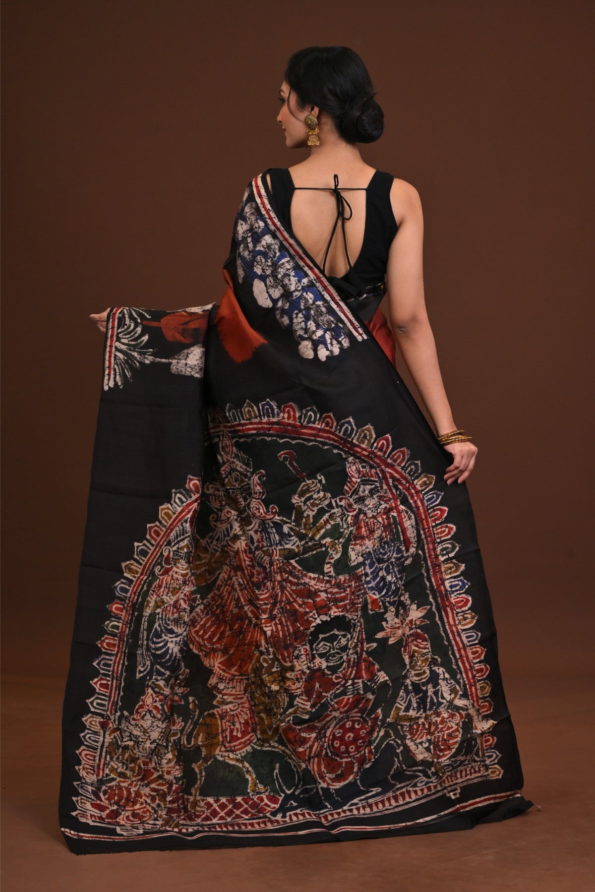 DTBP Silk Batik saree