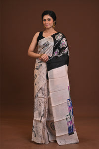 DTBP Silk Batik saree