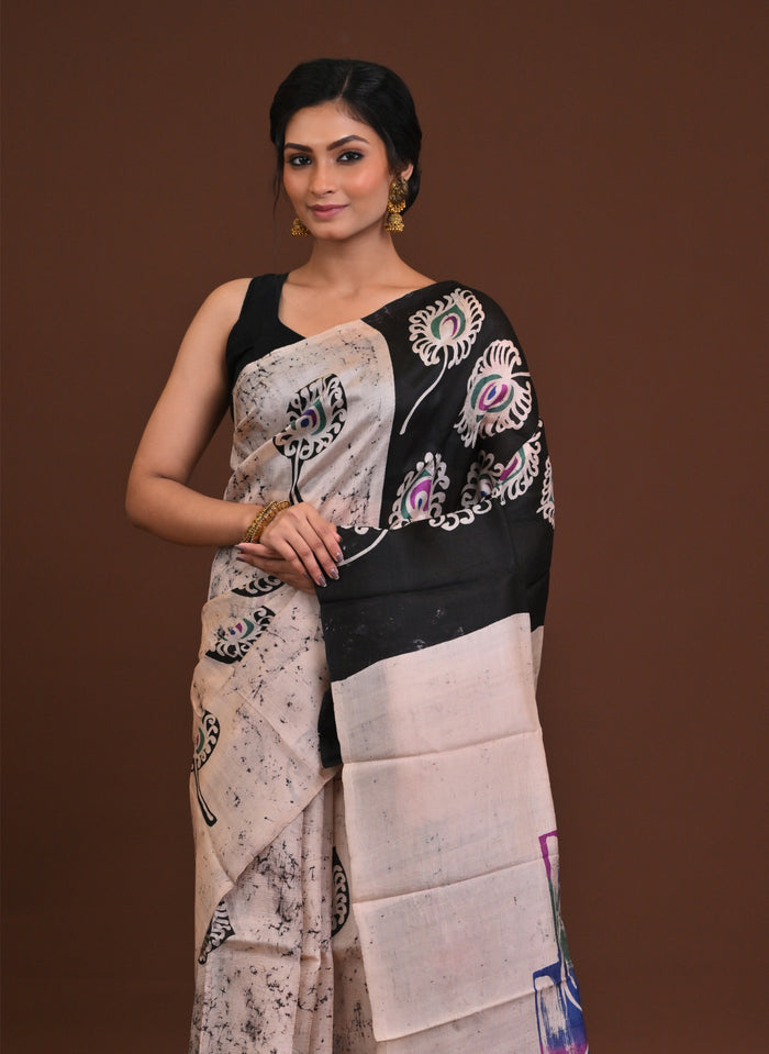 DTBP Silk Batik saree