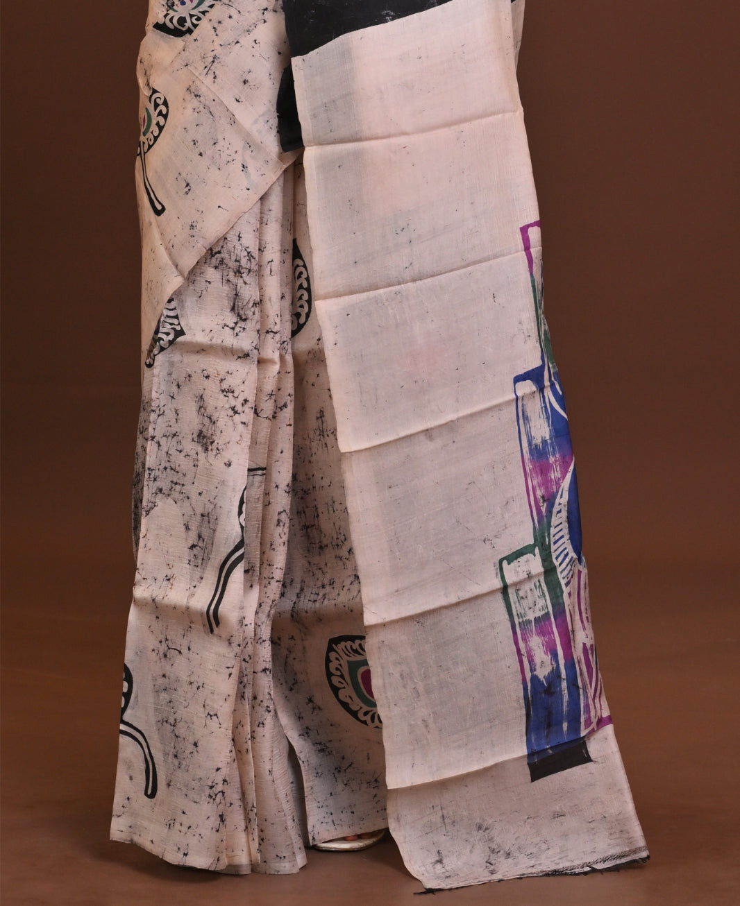 DTBP Silk Batik saree