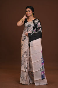 DTBP Silk Batik saree