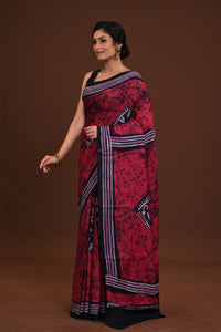 Special Batik Cotton Kantha Saree