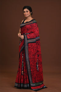 Special Batik Cotton Kantha Saree