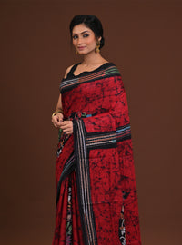 Special Batik Cotton Kantha Saree