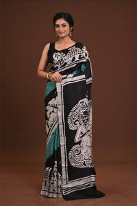 DTBP Silk Batik saree