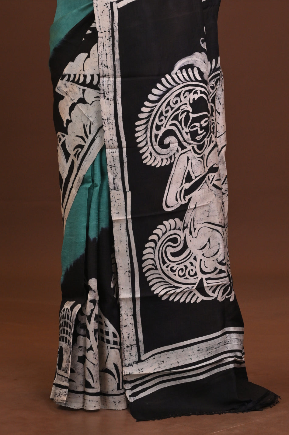 DTBP Silk Batik saree