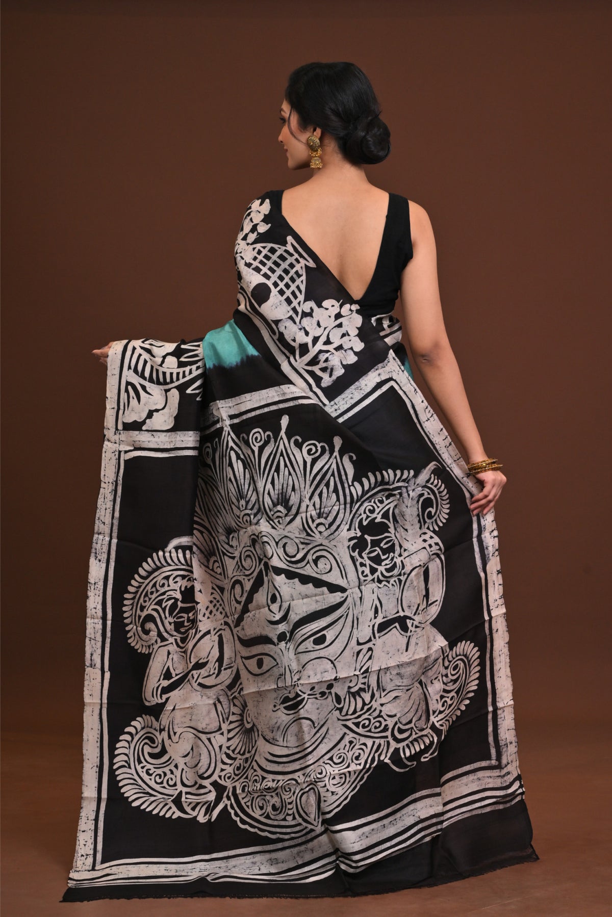 DTBP Silk Batik saree
