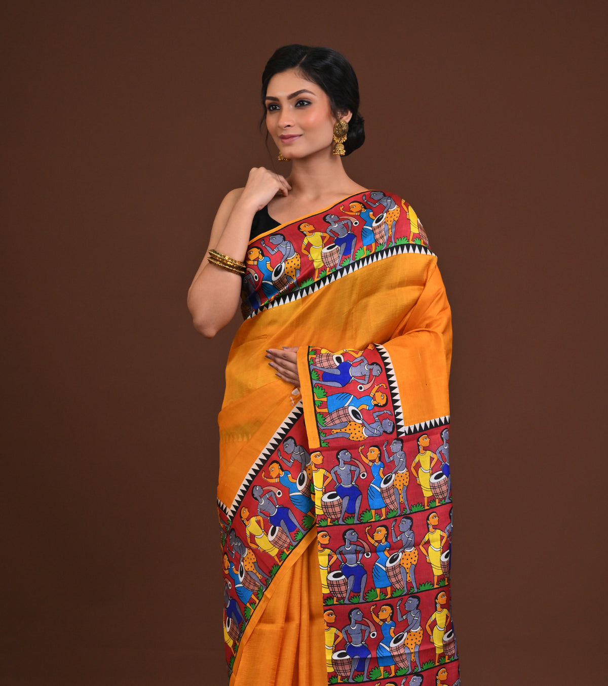 Handloom Silk Potochitra Saree