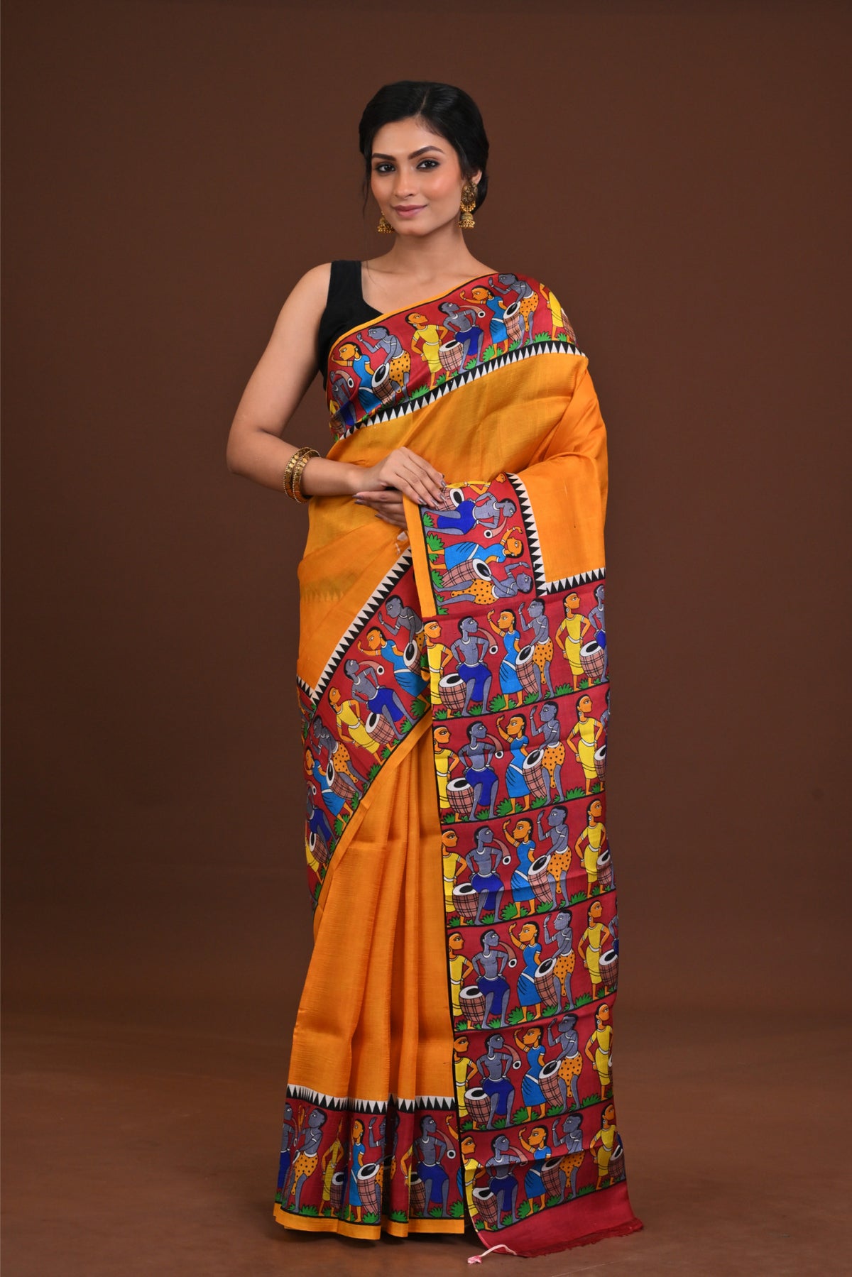 Handloom Silk Potochitra Saree