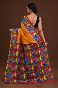 Handloom Silk Potochitra Saree