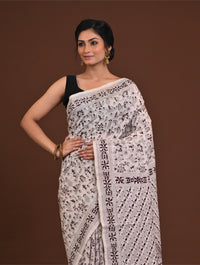 Pure Silk Kantha Saree