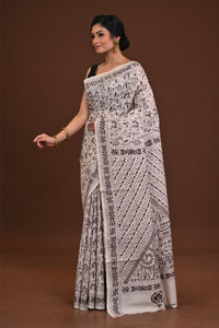 Pure Silk Kantha Saree