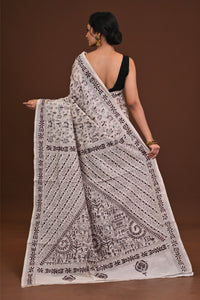 Pure Silk Kantha Saree