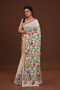 Tussar Silk Kantha Saree