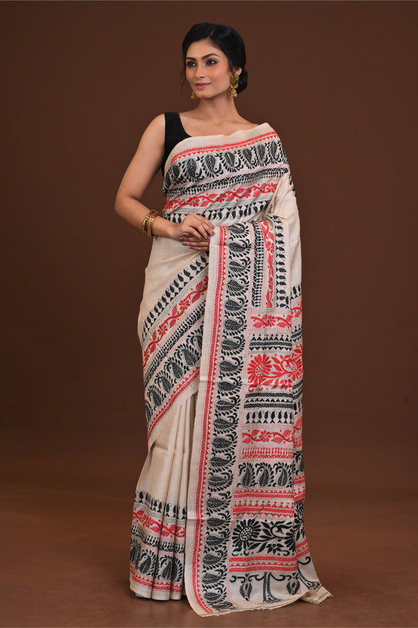 Gachi Silk Kantha Saree