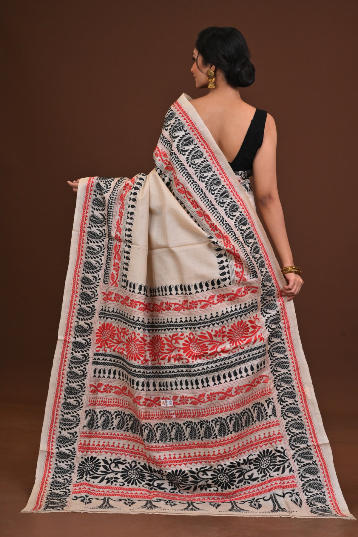 Gachi Silk Kantha Saree