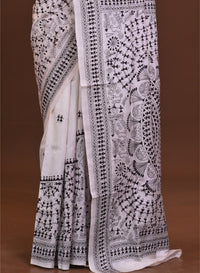 Pure Silk Kantha Saree