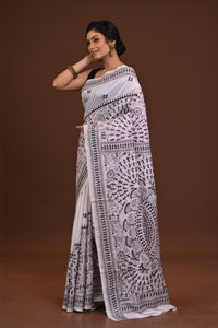 Pure Silk Kantha Saree