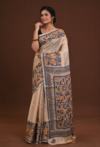 Pure Silk Kantha Saree