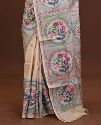 Pure Silk Kantha Saree